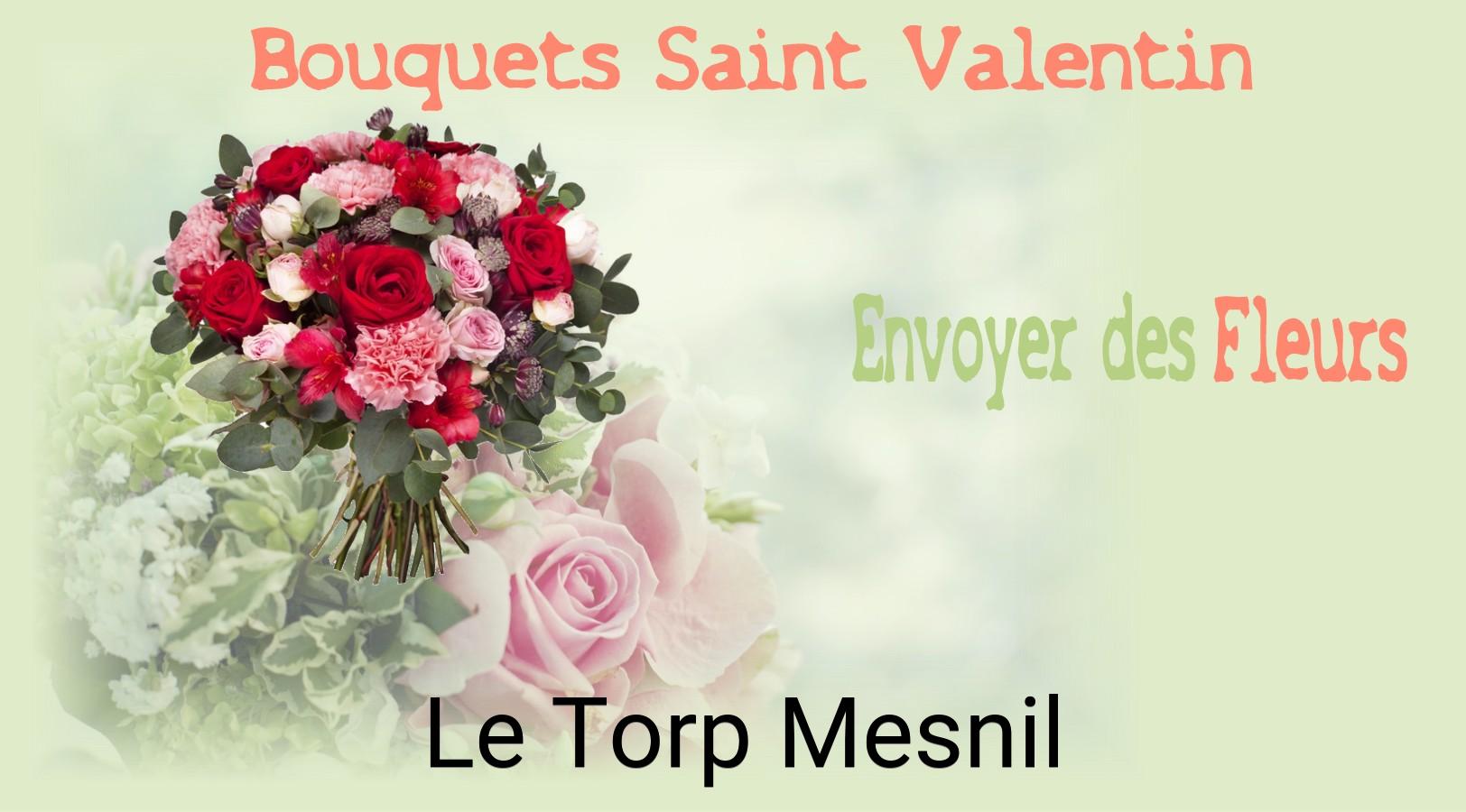 Roses de Saint-Valentin livrées à Le Torp-Mesnil